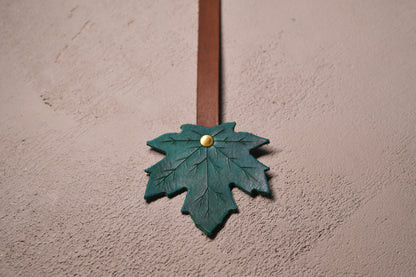 Maple Bookmark - Green
