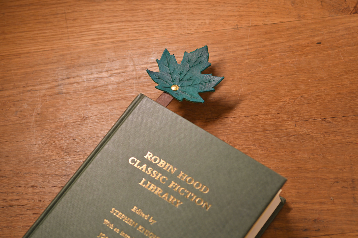 Maple Bookmark - Green