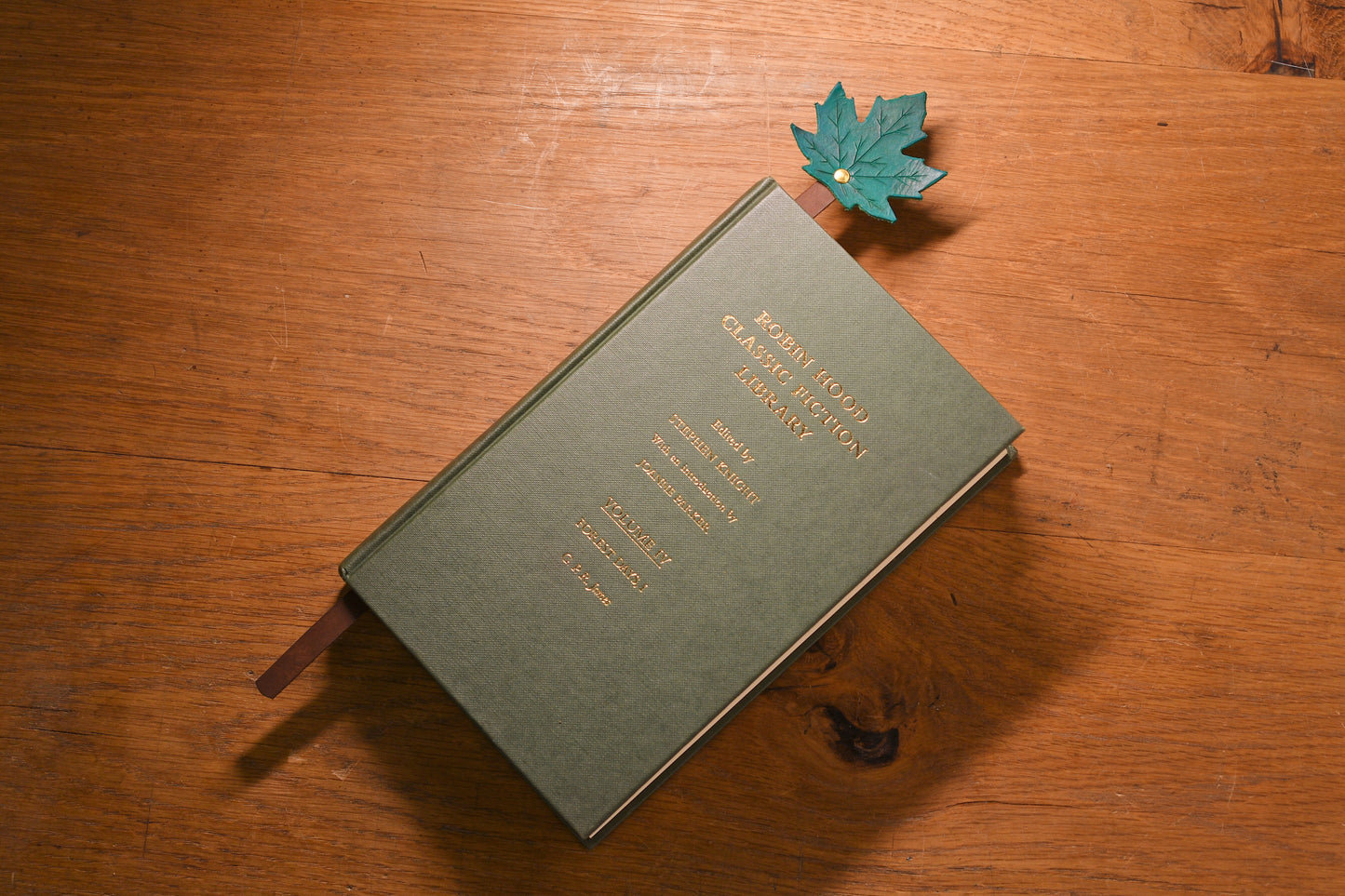 Maple Bookmark - Green